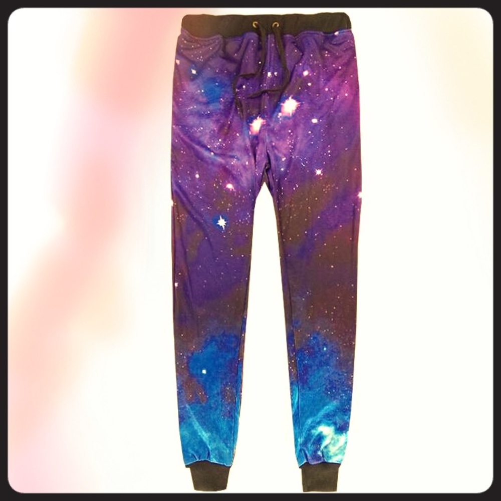 Graphic 3D Galaxy Space Jogger Pant- Medium